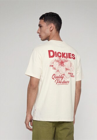 Maglietta 'Berryfield' di DICKIES in bianco: frontale
