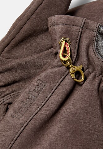 TIMBERLAND - Luvas com dedos 'Winter Hill' em castanho