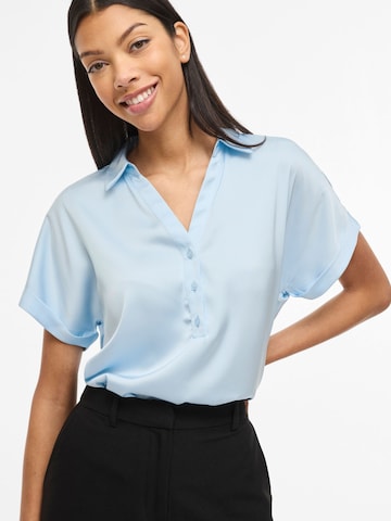 Chemisier 'VIEnna Ravenna' VILA en bleu