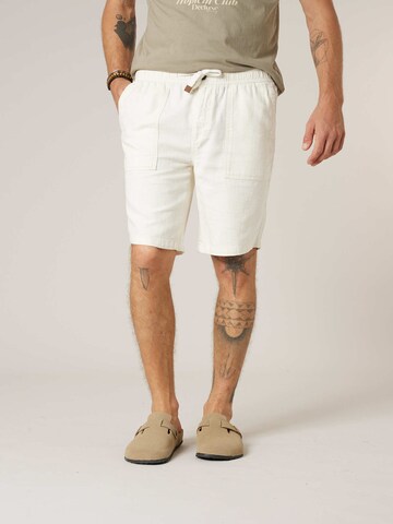 Regular Pantalon Deeluxe en beige : devant