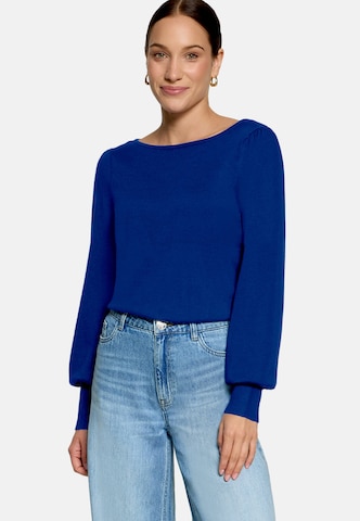 Pullover di zero in blu: frontale
