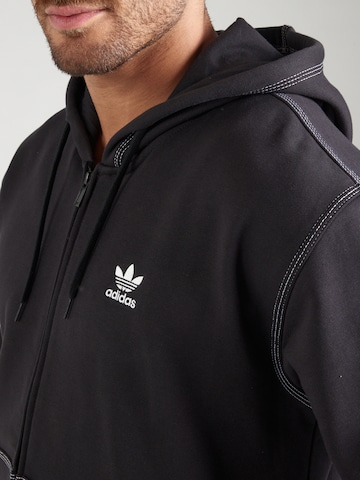 ADIDAS ORIGINALS Суичъри с качулка 'ESSENTIALS' в черно