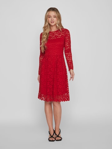 VILA Dress 'Kalila' in Red