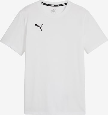 PUMA T-Shirt 'teamGOAL' in Weiß: predná strana