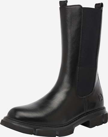 TOM TAILOR Chelsea boots in Black: front