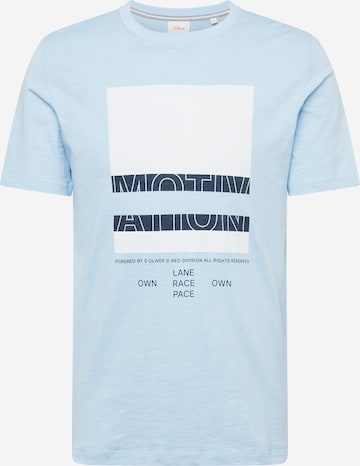 T-Shirt s.Oliver en bleu : devant