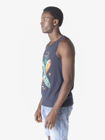 KOROSHI T-shirt i blå