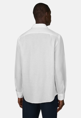 Boggi Milano Regular Fit Hemd in Weiß