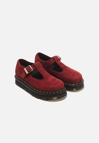 Dr. Martens Bokaszíj balerina 'ZebZag' - piros