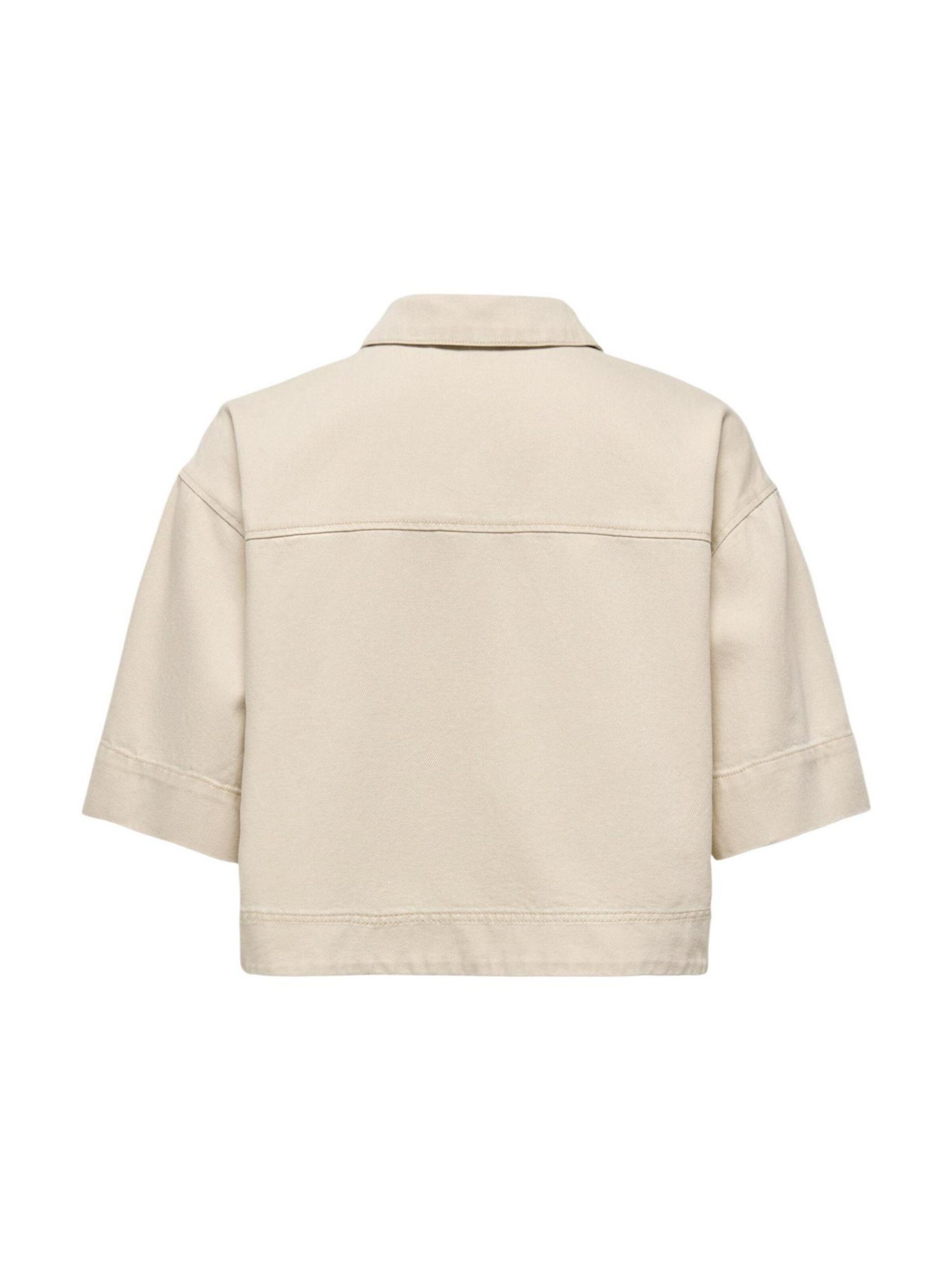 Camicia da donna 'Onlcleo-Maisa S/S  15367375' di ONLY in beige