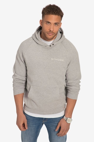 STHUGE Sweatshirt in Grey: front