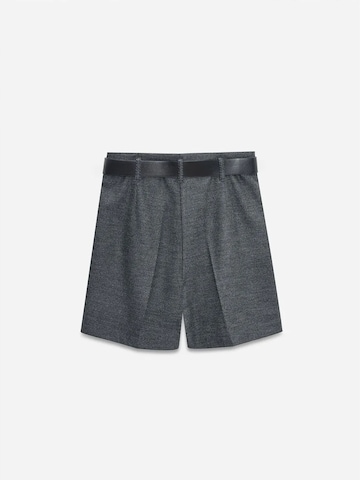 Dilvin Wide Leg Shorts in Grau