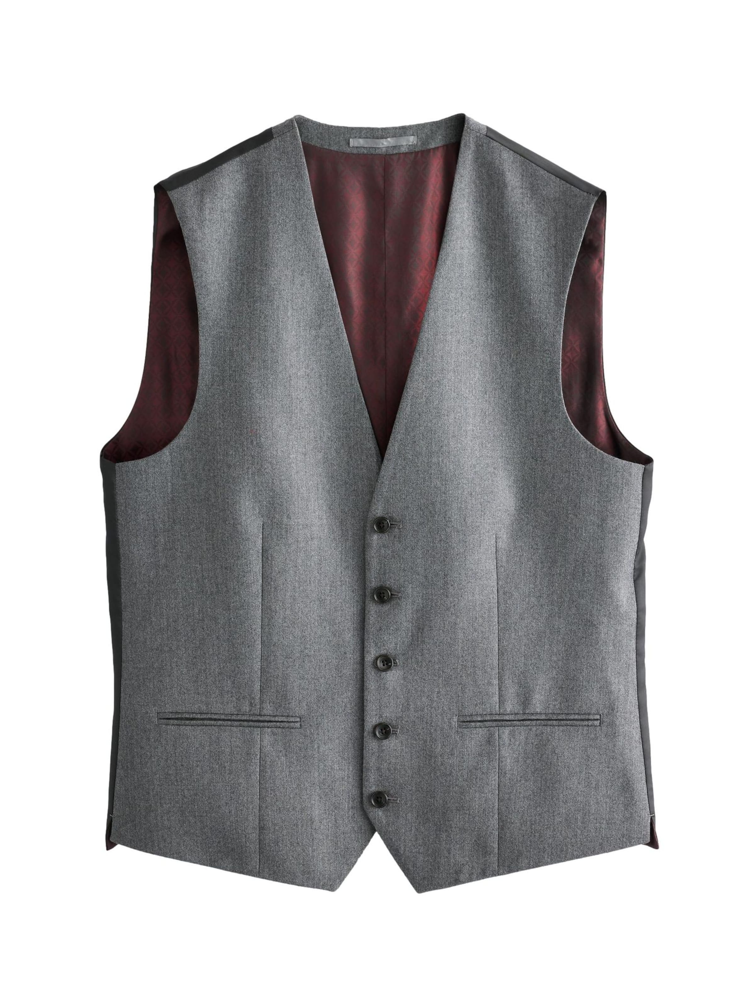 Gilet de costume Next en gris : devant