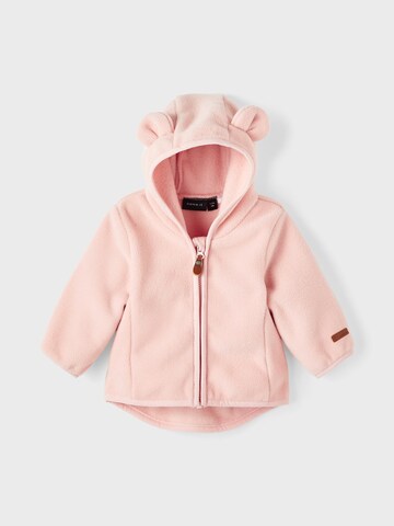 Jachetă  fleece 'MUNIT' de la NAME IT pe roz