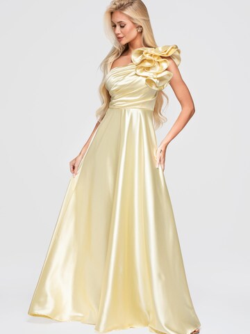 Ombre Evening dress in Yellow