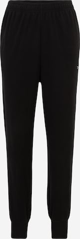 Reebok Tapered Workout Pants in Black: front