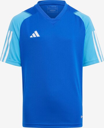 T-Shirt fonctionnel 'Tiro 23' ADIDAS PERFORMANCE en bleu : devant