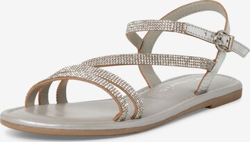 TAMARIS Strap Sandals '28113' in Silver: front