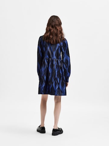 Robe 'Joella' SELECTED FEMME en bleu