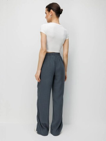 Wide Leg Pantalon 'Hose' MixRay en gris