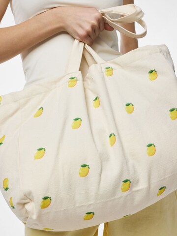 PIECES Shopper 'PCBella' i hvid