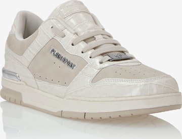 Baskets basses Plein Sport en blanc : devant