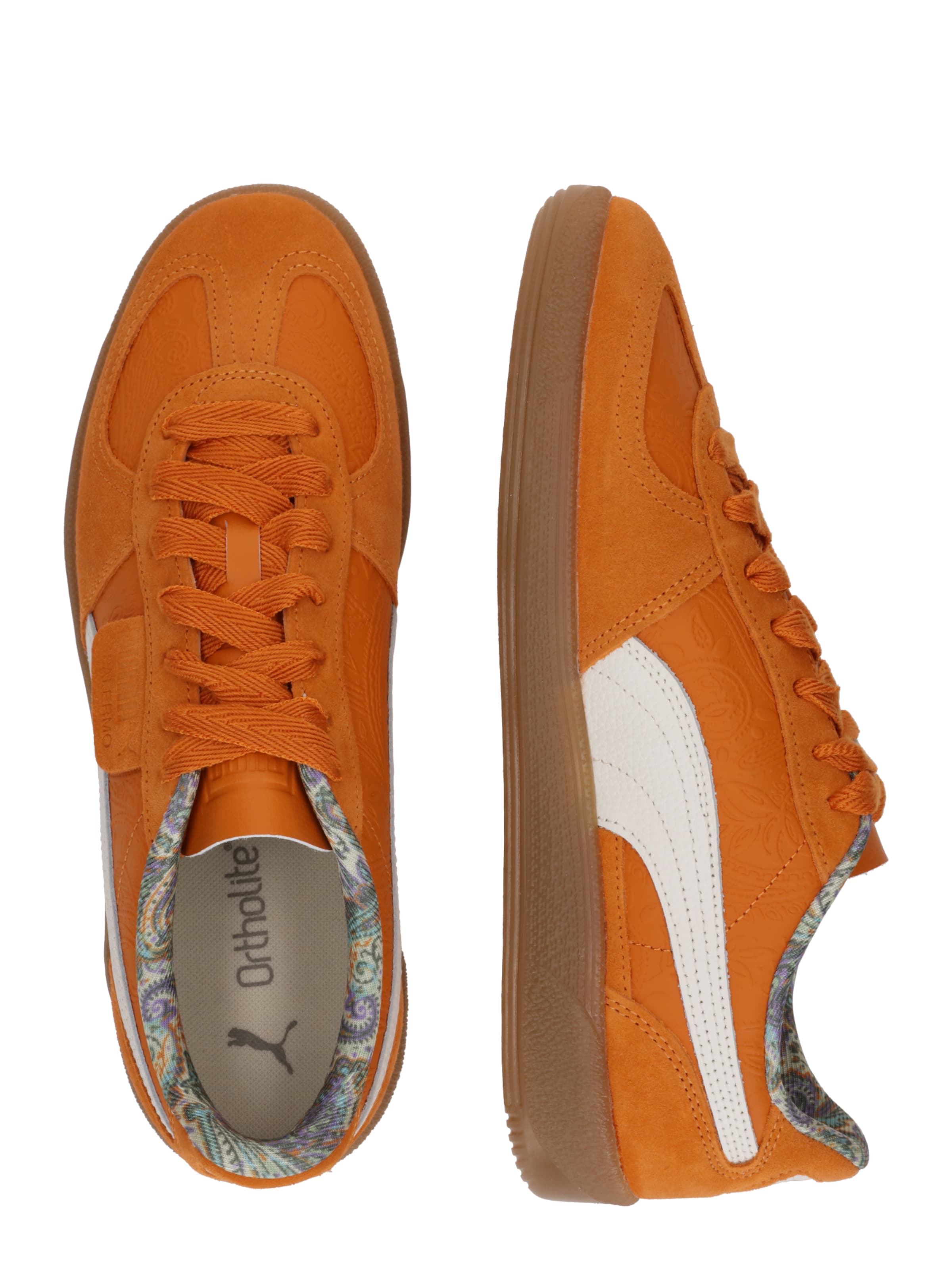 Baskets basses 'Palermo' PUMA en orange