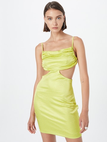 Misspap Dress in Green: front