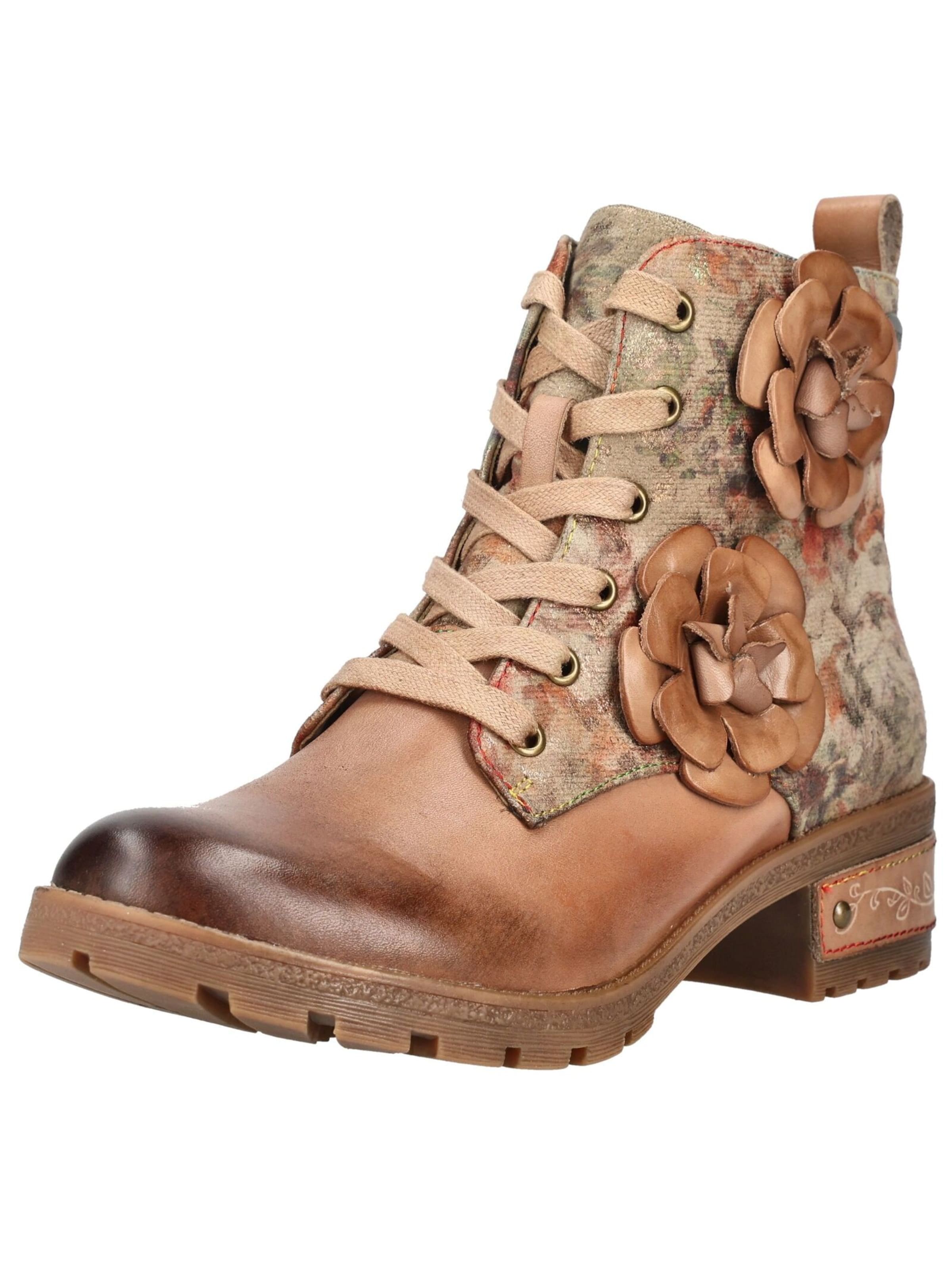 Bottines Laura Vita en marron : devant