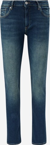 QS Slimfit Jeans in Blauw: voorkant