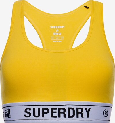 Superdry BH in gelb / schwarz / weiß, Produktansicht
