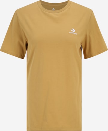 CONVERSE T-Shirt in Braun: predná strana