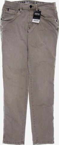 CAMP DAVID Jeans in 31 in Beige: front