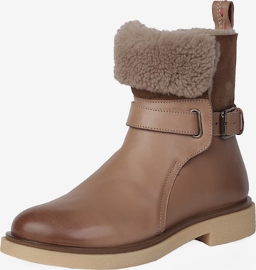 Crickit Ankle Boots 'Nevia' in Brown: front