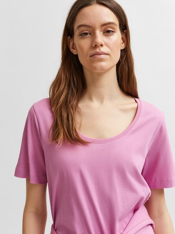 SELECTED FEMME Tričko – fialová