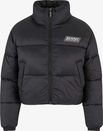 Karl KaniZimska jakna - crna boja: prednji dio