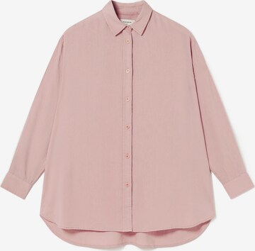 Thinking MU Bluse in Pink: predná strana
