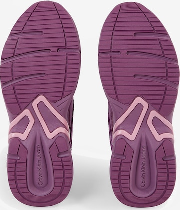 Calvin Klein Jeans Trampki niskie w kolorze fioletowy
