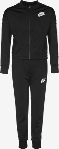 Survêtement Nike Sportswear en noir : devant