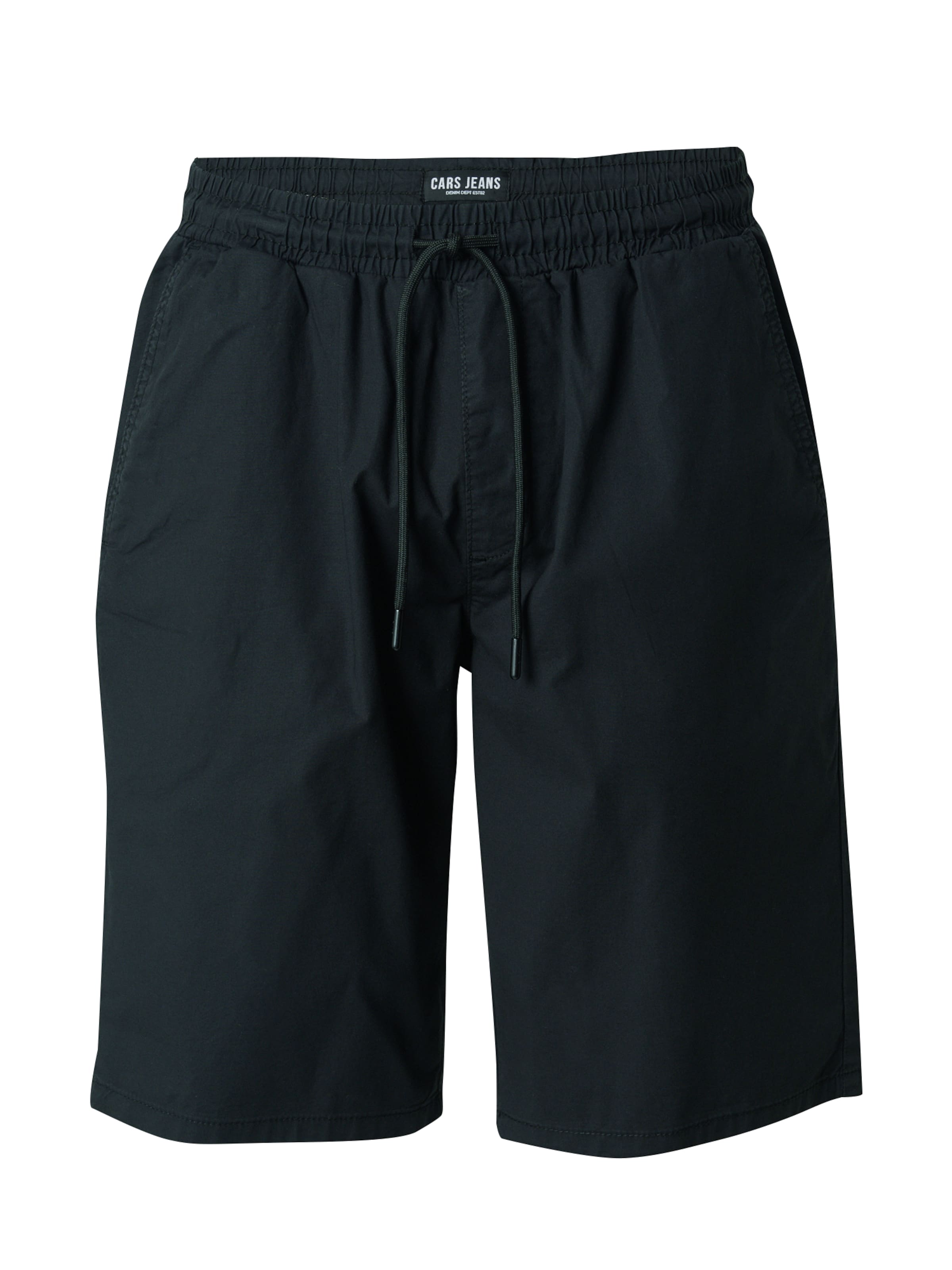 juoda Cars Jeans Standartinis Kelnės 'USACK': priekis