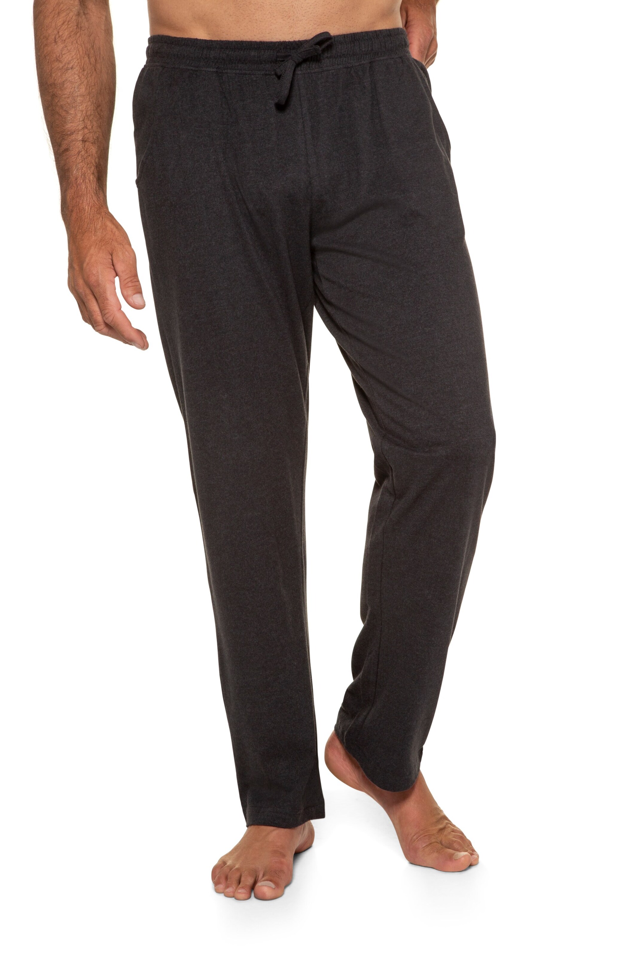 JP1880 Pyjama lang in Schwarz: Vorderseite