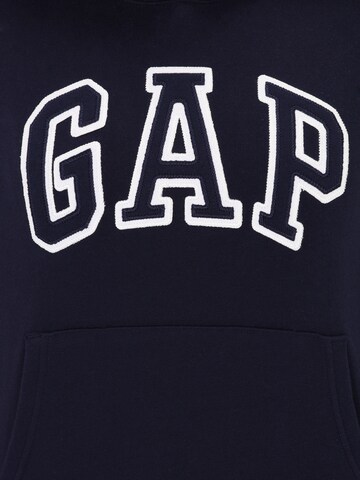 Gap Petite Sweatshirt 'HERITAGE' in Blau