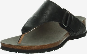 THINK! T-Bar Sandals in Black: front