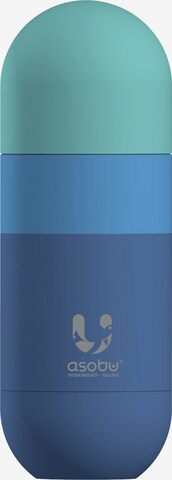 ASOBU Edelstahlflasche 'ORB' in Blau: front
