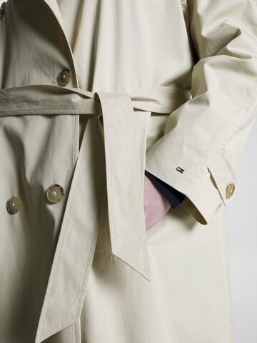 Tommy Hilfiger Curve Between-Seasons Coat in Beige