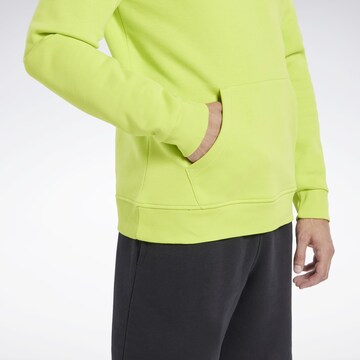 Reebok Sports sweatshirt 'Identity' in Yellow