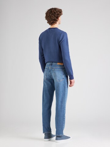 Regular Jean 'SLH196-STRAIGHT SCOTT' SELECTED en bleu