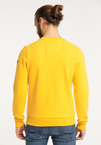 Sweat-shirt Schmuddelwedda en jaune