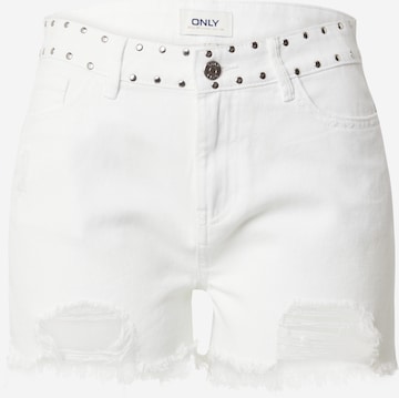 Jeans 'PACY' di ONLY in bianco: frontale