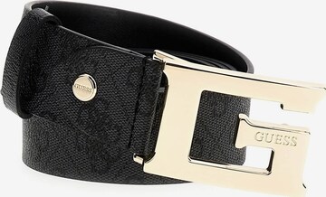 Ceinture 'Meridian' GUESS en noir : devant